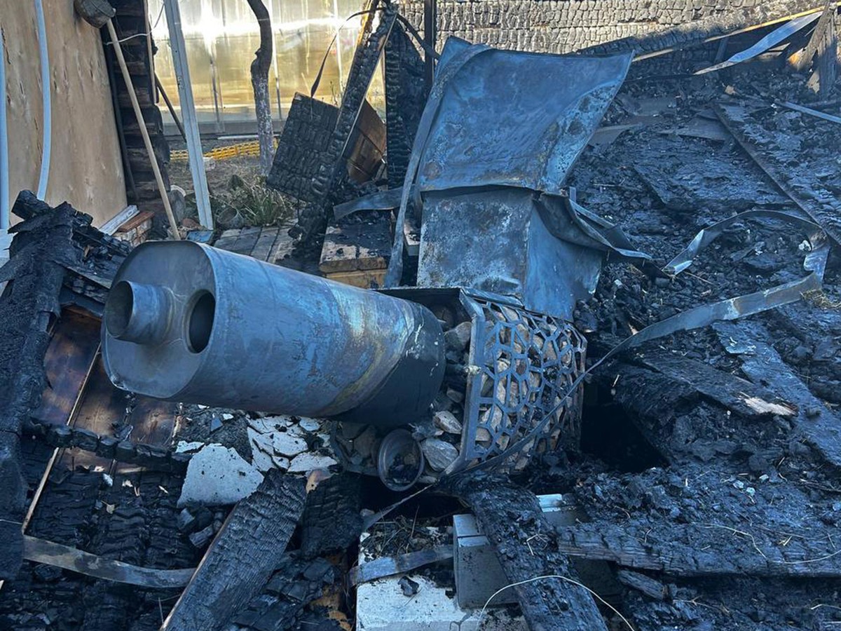 В Туртапке горела баня