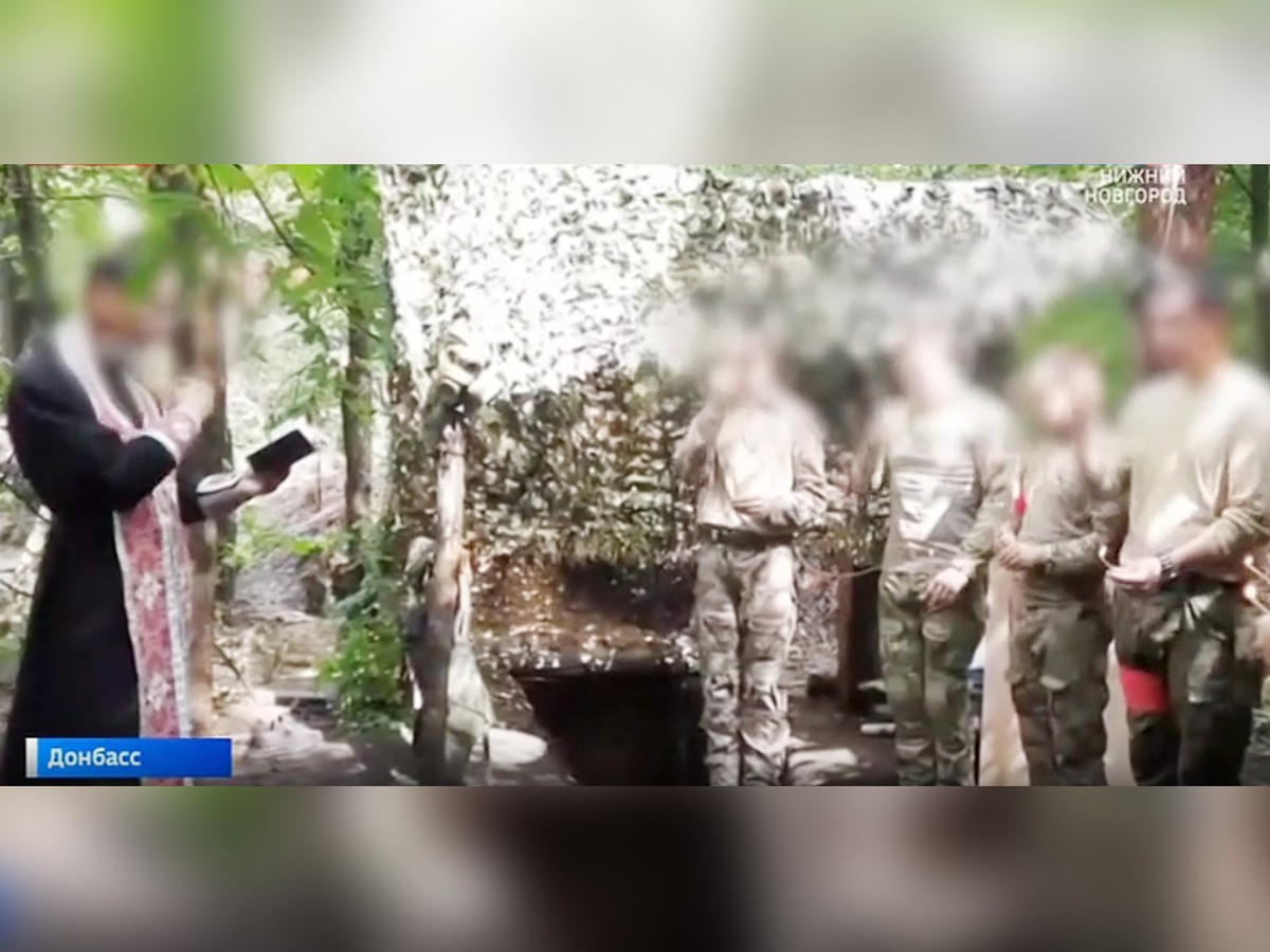 Священник Выксунской епархии приехал к нижегородцам в зону спецоперации